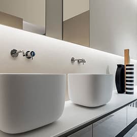 Spiegel mit Ambiente